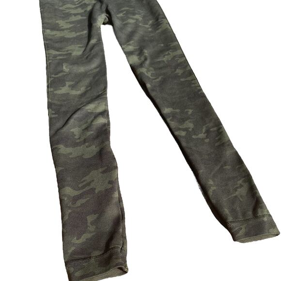 Spanx Leggings Look at Me Now Seamless Camo Camouflage Green Size Extra Small - Picture 5 of 11